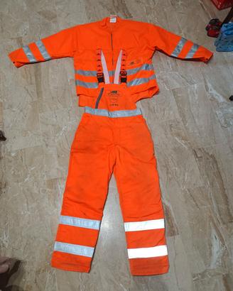 Tuta anti taglio per motosega