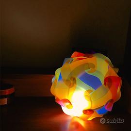 Lampada da tavolo abat jour da comodino