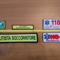 Toppe patch 118 autista soccorritore