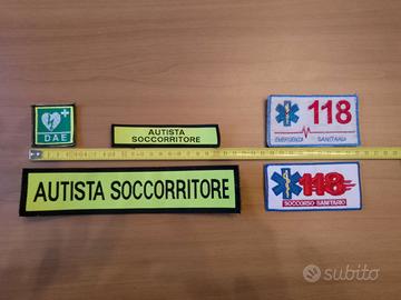 Toppe patch 118 autista soccorritore
