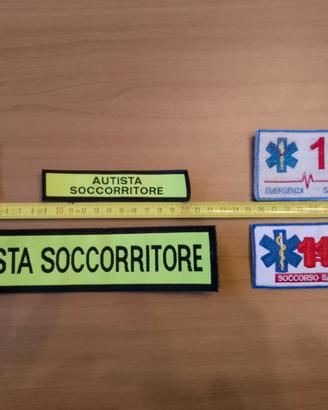 Toppe patch 118 autista soccorritore