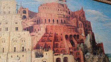puzzle La grande torre di Babele, Pieter Bruegel