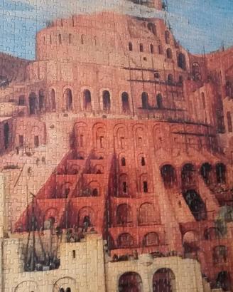 puzzle La grande torre di Babele, Pieter Bruegel