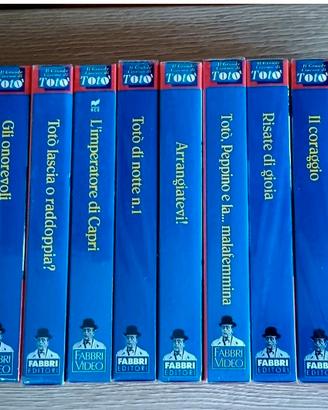 Totò "Il Grande Cinema" Lotto 14 Vhs (Sigillati)