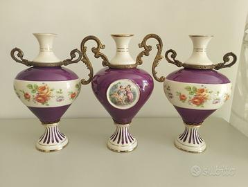 trittico anfore porcellana anni 40  Canova Padova