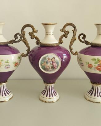 trittico anfore porcellana anni 40  Canova Padova