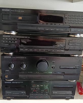 impianto  hi fi Kenwood 
