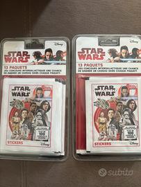 2 Blister Star Wars The Last Jedi Topps –Sealed