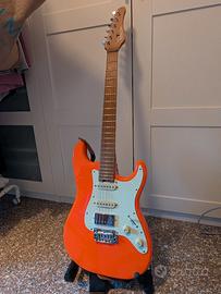Schecter Traditional Nick Johnston Atomic Orange