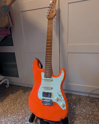 Schecter Traditional Nick Johnston Atomic Orange