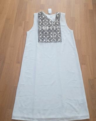 Abito Lungo / Caftano Bianco TIDOIRSA 