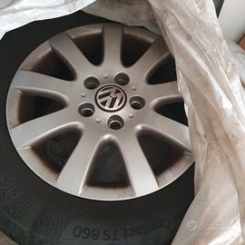 cerchi volkswagen golf 5 15 e gomme termiche