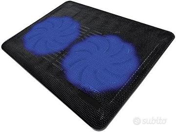 BASE DI RAFFREDDAMENTO PER NOTEBOOK CON 2 VENTOLE