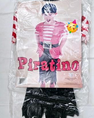 vestito pirata bimbo carnevale 