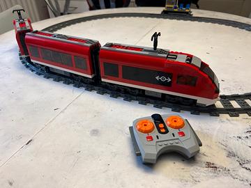 Lego city set 7938 treno passeggeri