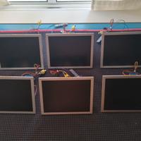 MONITOR LCD 8 pollici (lotto di 6 LCD)
