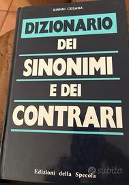 Vocabolario dei sinonimi e dei contrari