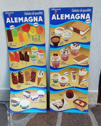 Insegne Gelati Alemagna