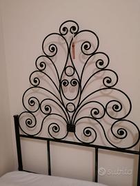 Camera da letto in ferro battuto