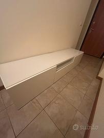 Mobile per TV bianco