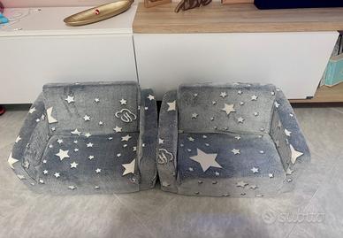 2 Poltrone trasformabili
