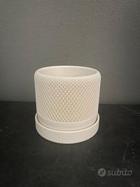 Vaso da Design Moderno con Sottovaso - Stampa 3D