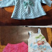 abbigliamento bimba 3-6 m primavera/estate