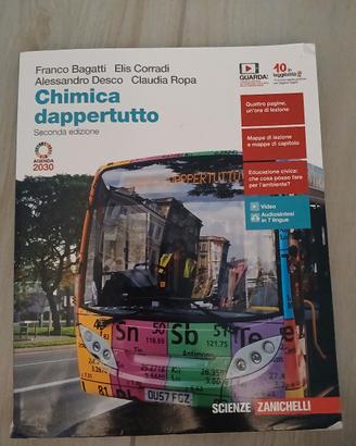 libro Chimica Dappertutto Zanichelli 