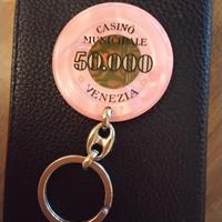 Portachiavi anni 90 casinò di Venezia.