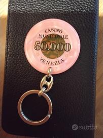 Portachiavi anni 90 casinò di Venezia.