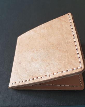 Portafoglio Uomo ARTIGIANALE in PELLE NUOVO