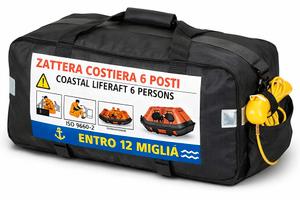 Zattera nautica entro 12 miglia