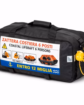 Zattera nautica entro 12 miglia