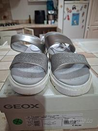 Geox sandali argento