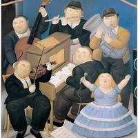 Quadro "I musicisti' - Fernando Botero