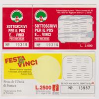 2 gratta e vinci festa dell'unità