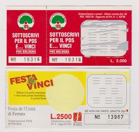 2 gratta e vinci festa dell'unità