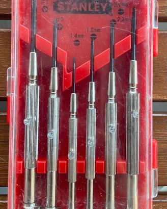 Set 6 cacciaviti / giravite di precisione STANLEY
