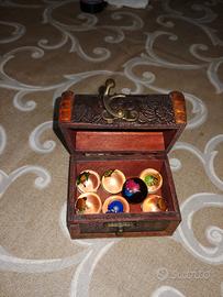Baule con biglie