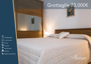 V.ze Via Ennio - 3vani con cantina, ristrutturato