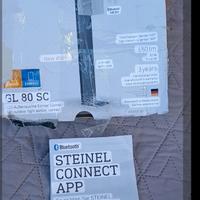 Lampada da terra verticale Steinel GL 80 SC argent