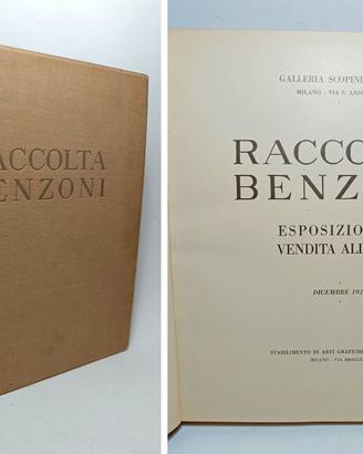 RACCOLTA BENZONI ESPOSIZIONE EVENDITA ALL'ASTA