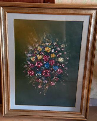 Quadro con composizione floreale