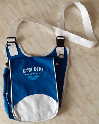 Borsa Tracolla uomo Arena blu e azzurro Gym Dept