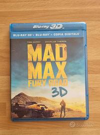 dvd blu ray Mad Max Fury Road 3D