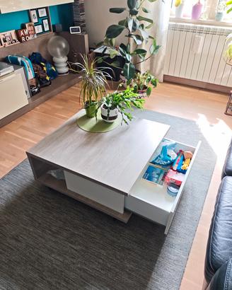 Tavolinetto basso con cassetto