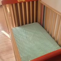 lettino per bambini con cassetto