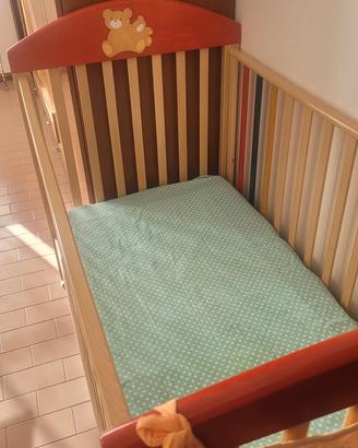 lettino per bambini con cassetto