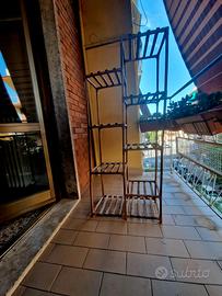 Scaffale mobile legno porta vasi