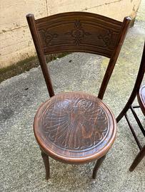 Sedie da bistrot di Jacob & Josef Kohn